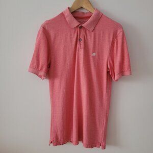 Men's Banana Republic Coral 100% Cotton Polo Shirt-Medium